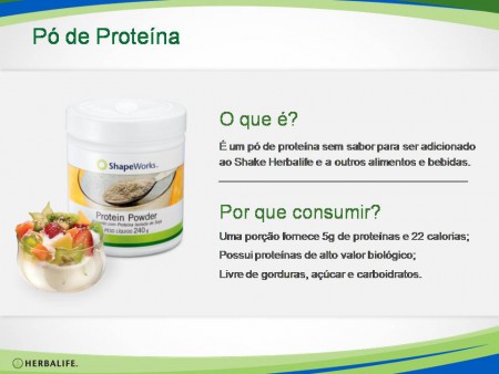 3 - Pó de Proteína