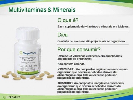 5 - Multivitaminas & Minerais